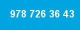 978 726 36 43
